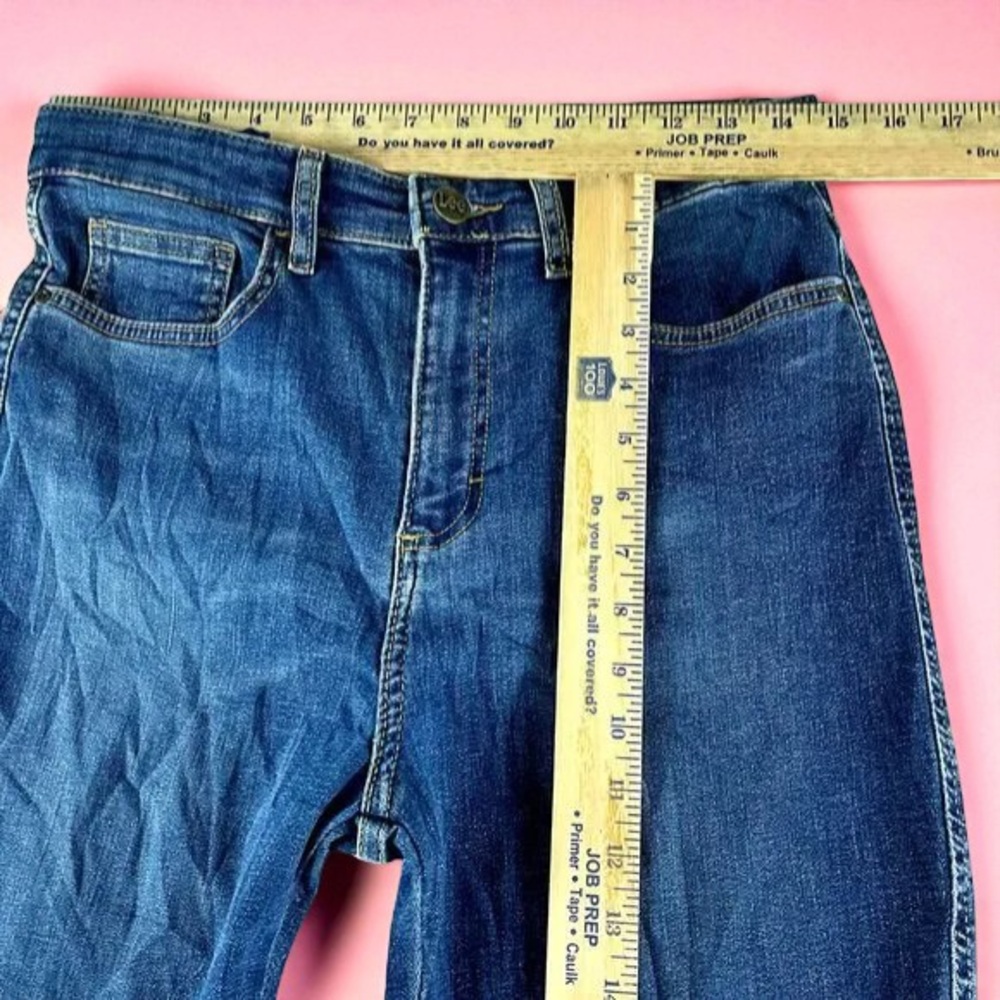 Stylish Blue Flare Women's Jeans - Picture 5 of 9